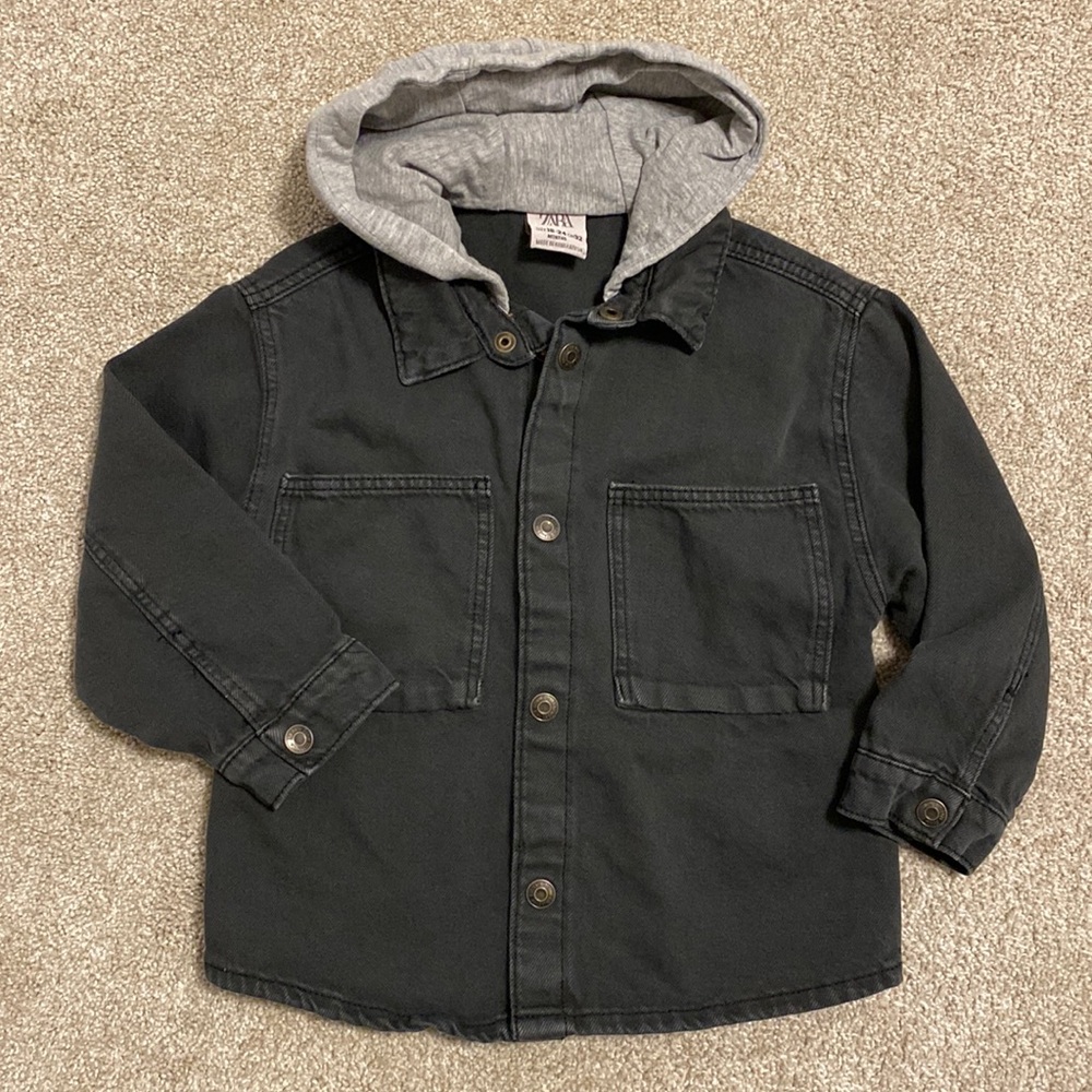 Zara Hooded Shacket